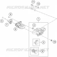 PINÇA DE TRAVÃO TRÁS