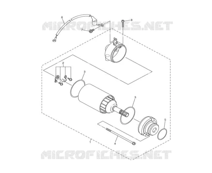 MOTOR DE ARRANQUE 250/300