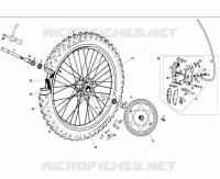 RODA / FREIO DIANTEIRA