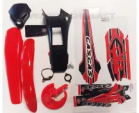 KIT PLASTICO VERMELHO TXT PRO 2002-2010