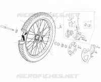 RODA / FREIO DIANTEIRA