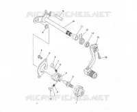 PEDAL DE MUDANÇAS 250/300
